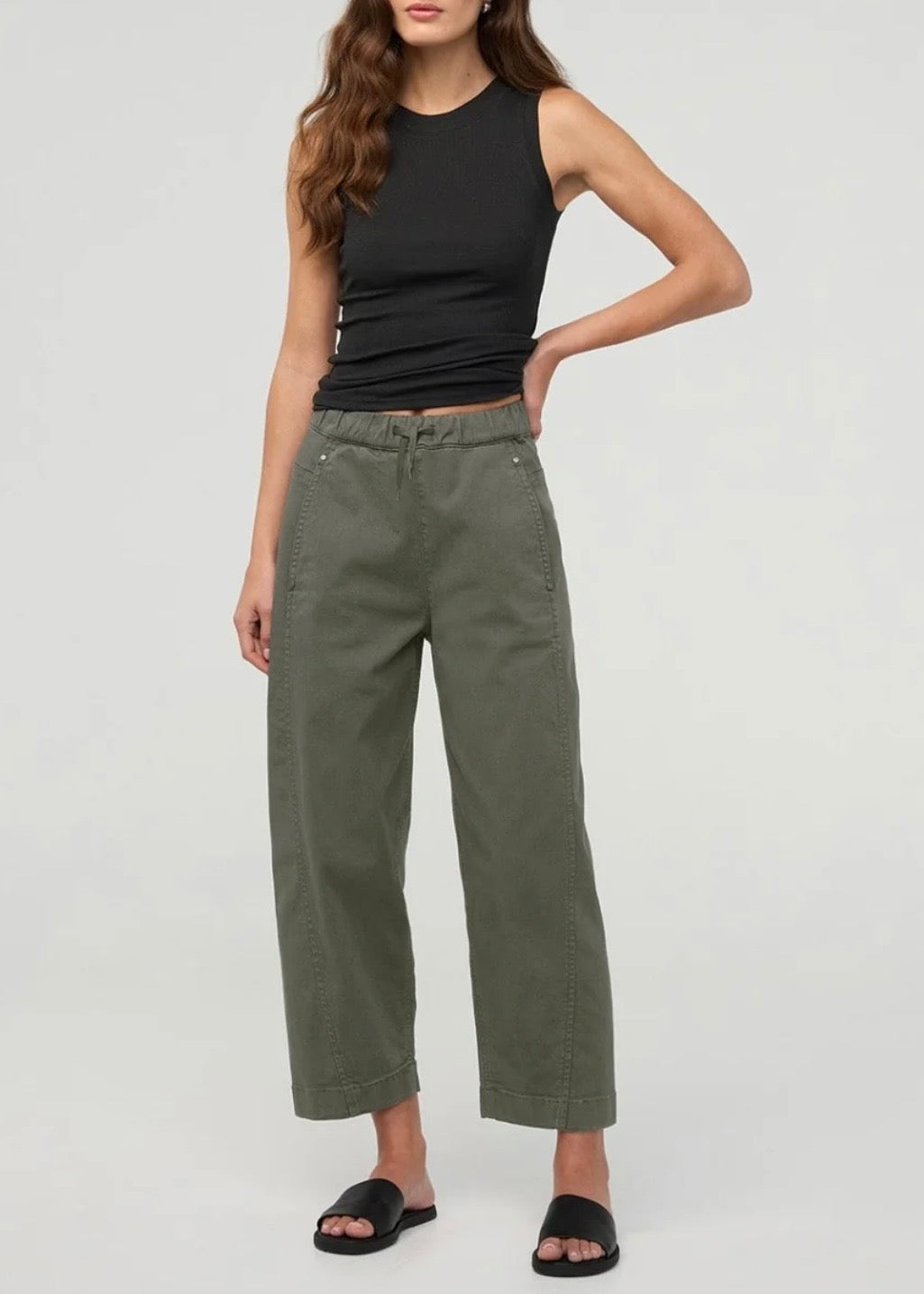 FlexTwill Barrel Pull On Pant