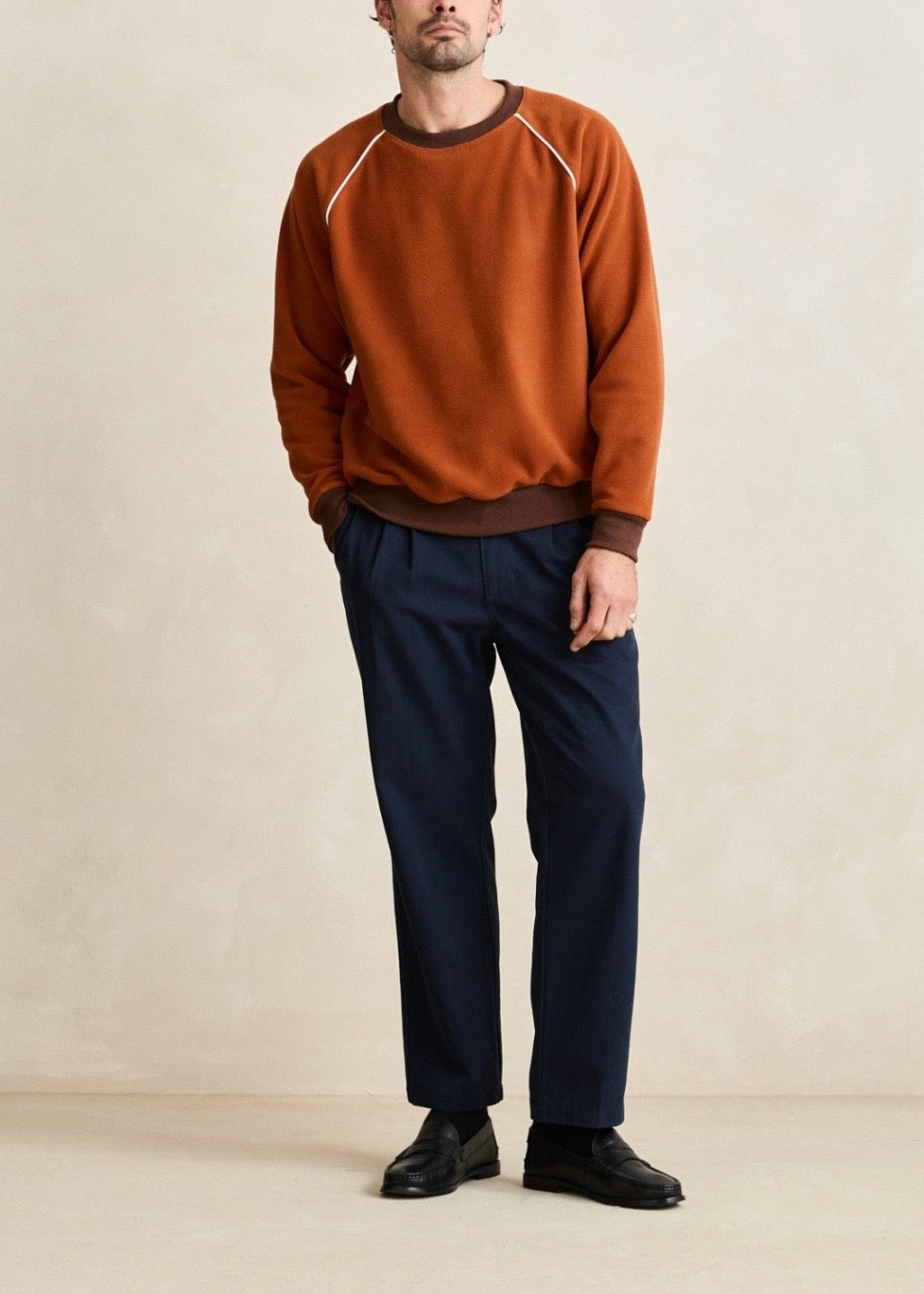 Pipe Polar Crewneck
