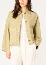 Eyelet Doctor Barn Coat