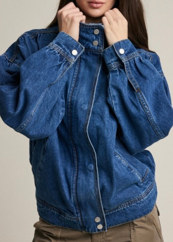 Hannah Stand Collar Jacket