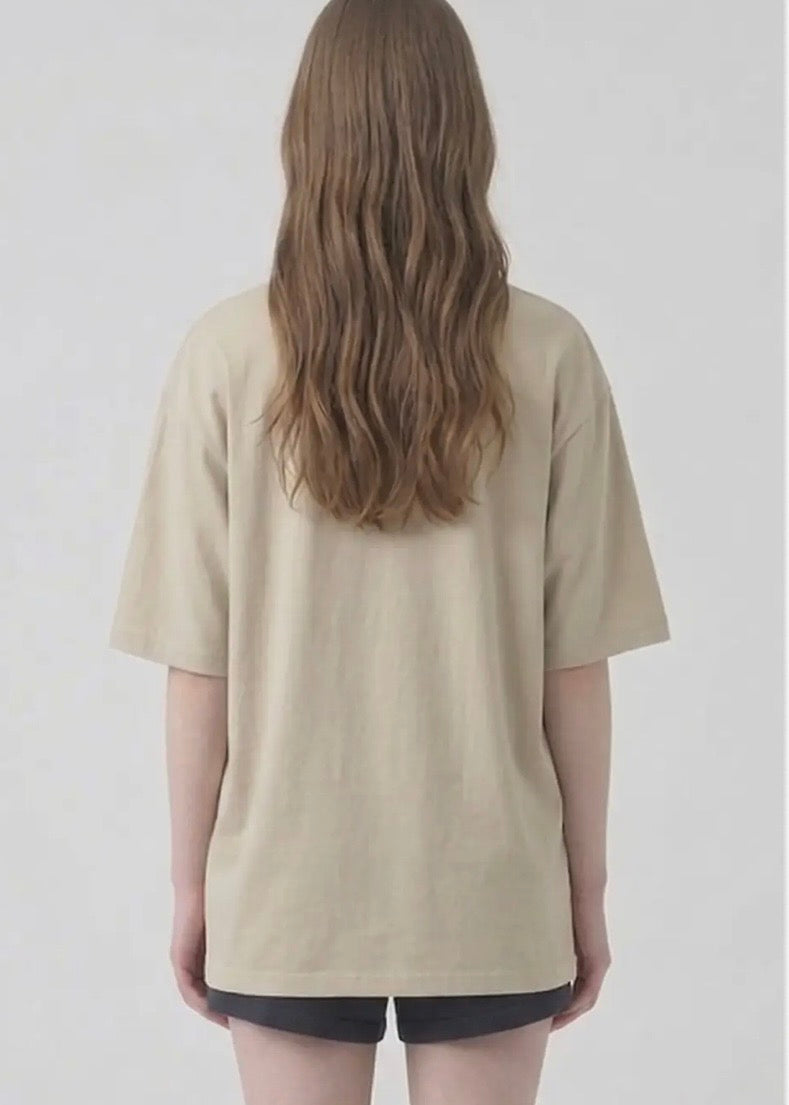 Washed Soft Cotton Oversized T-Shirt