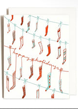 Stockings | Holiday | Letterpress Card
