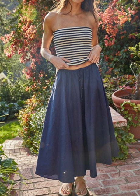 Aline Stripe Tube Top