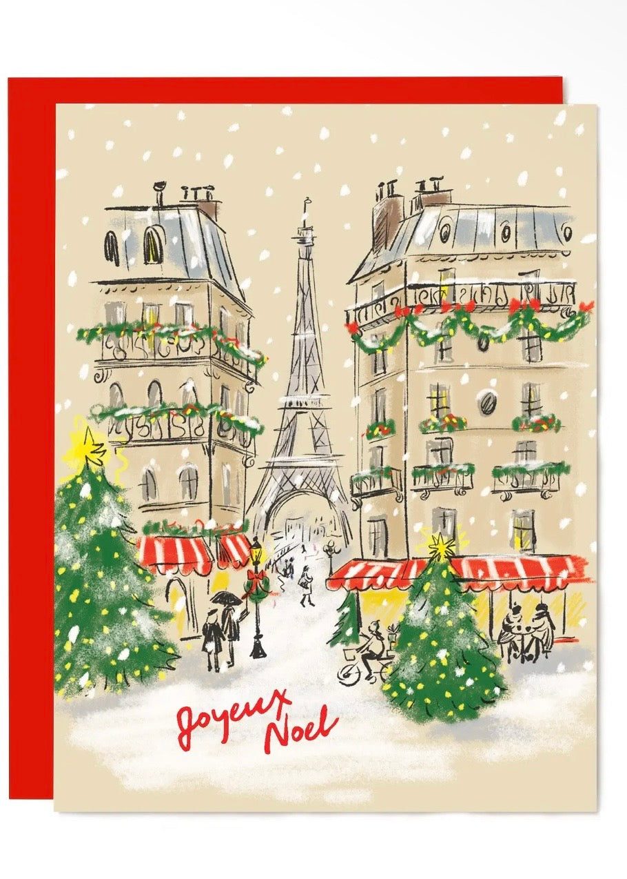 Paris Holiday Card