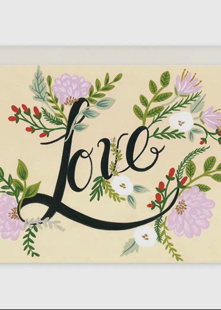 Floral Love Card