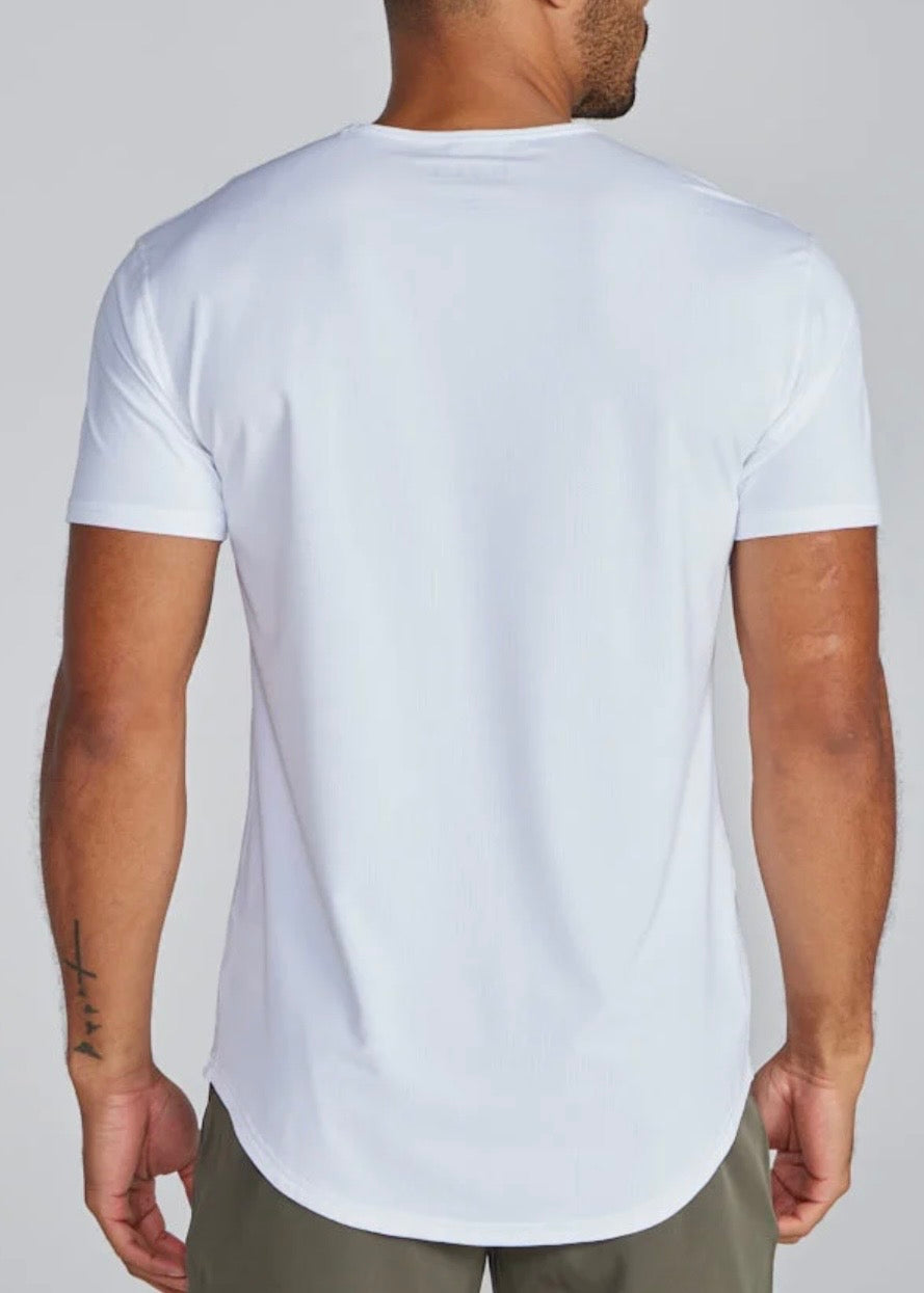 Pulse Short Sleeve Drop Cut Tee