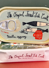 Tinned Fish Candle Vanilla Eggnog Candle