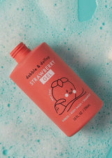 Strawberry Foaming Bubble Bath, Body Wash & Shampoo