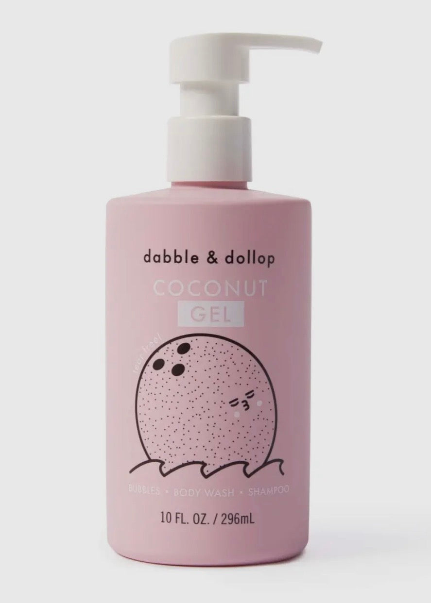 Coconut Foaming Bubble Bath, Body Wash & Shampoo