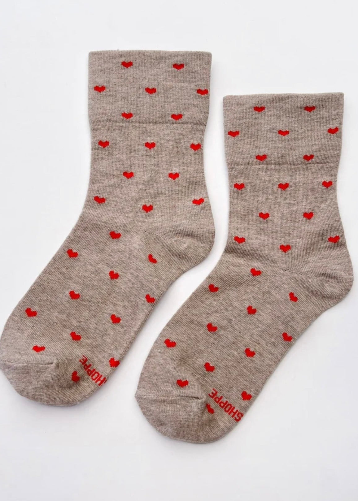 Heart Sneaker Socks
