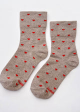 Heart Sneaker Socks