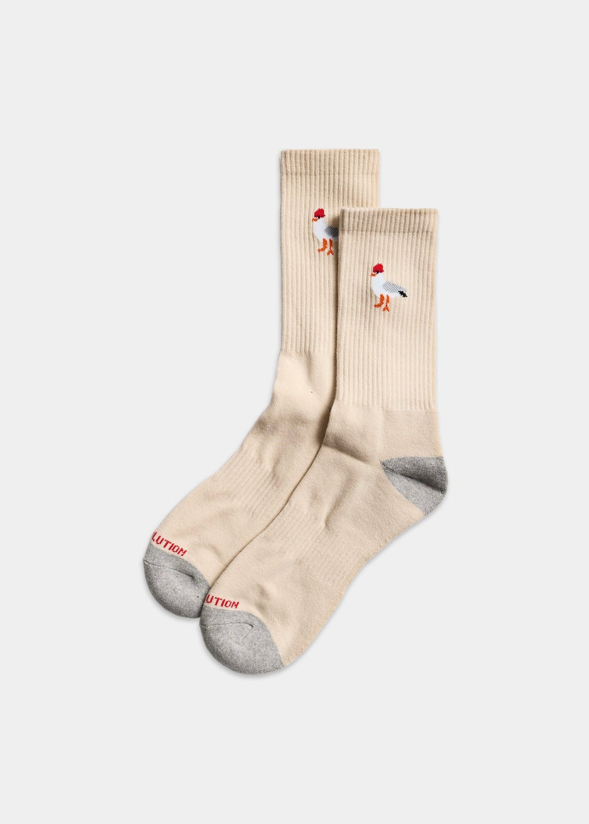 Jaquard Crew Sock