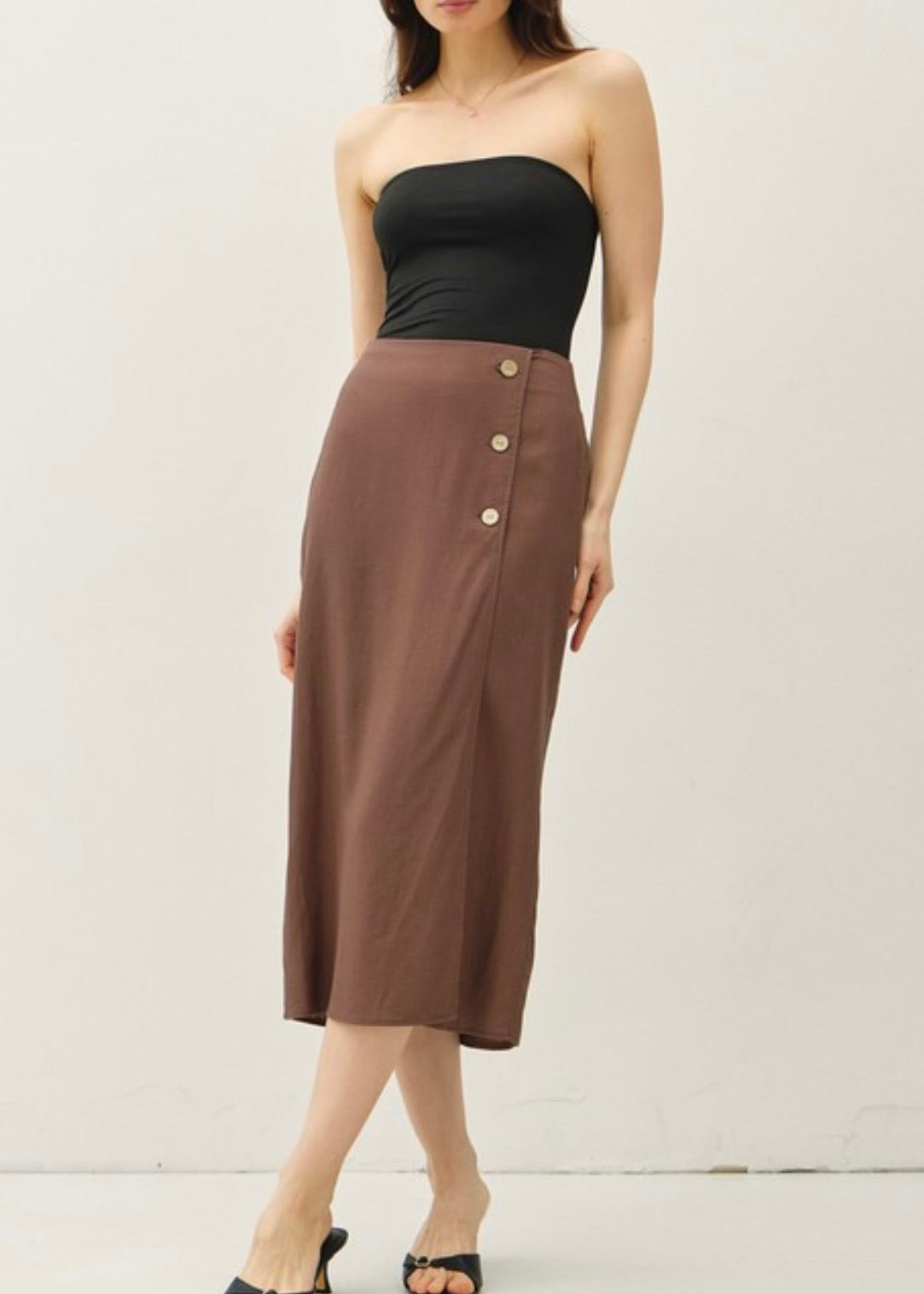 Jayden Linen Skirt