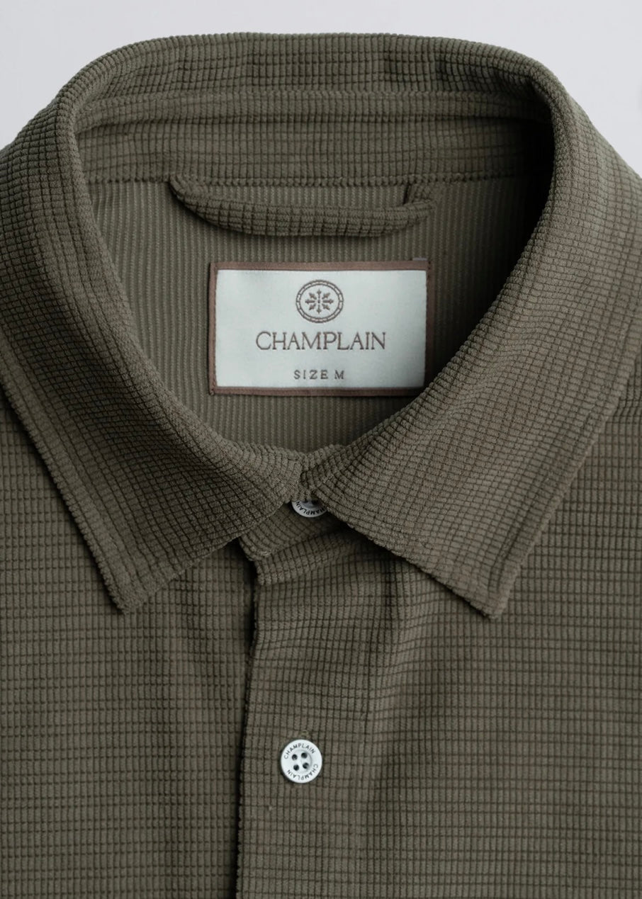 Textured Overshirt