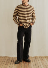 Textured Stripe LS T-Shirt