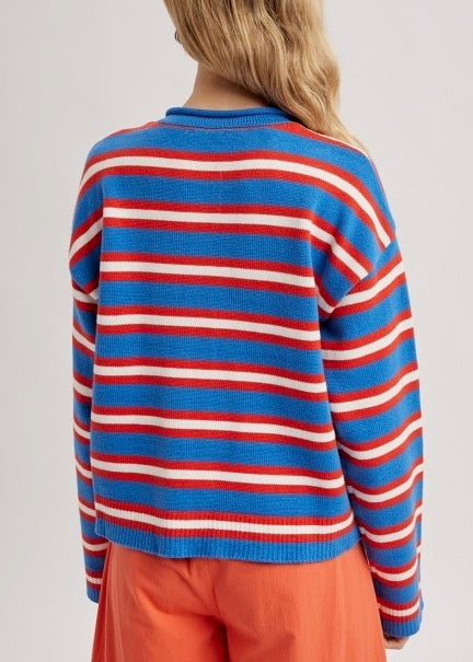Imara Stripe Cardigan
