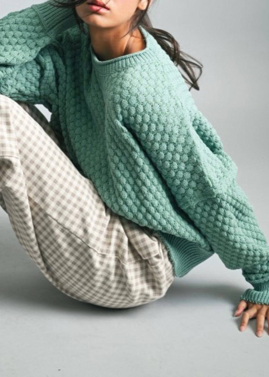 Quilted Sweater