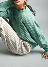 Quilted Sweater