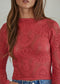 Emily Jacquard Fishnet Layering Top