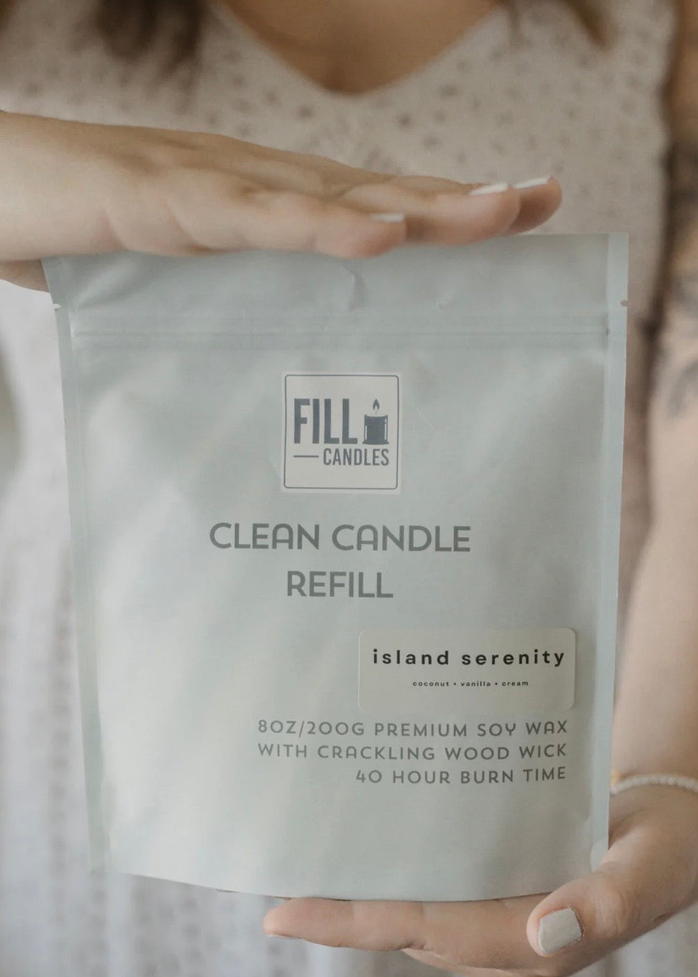 Island Serenity Candle Refill