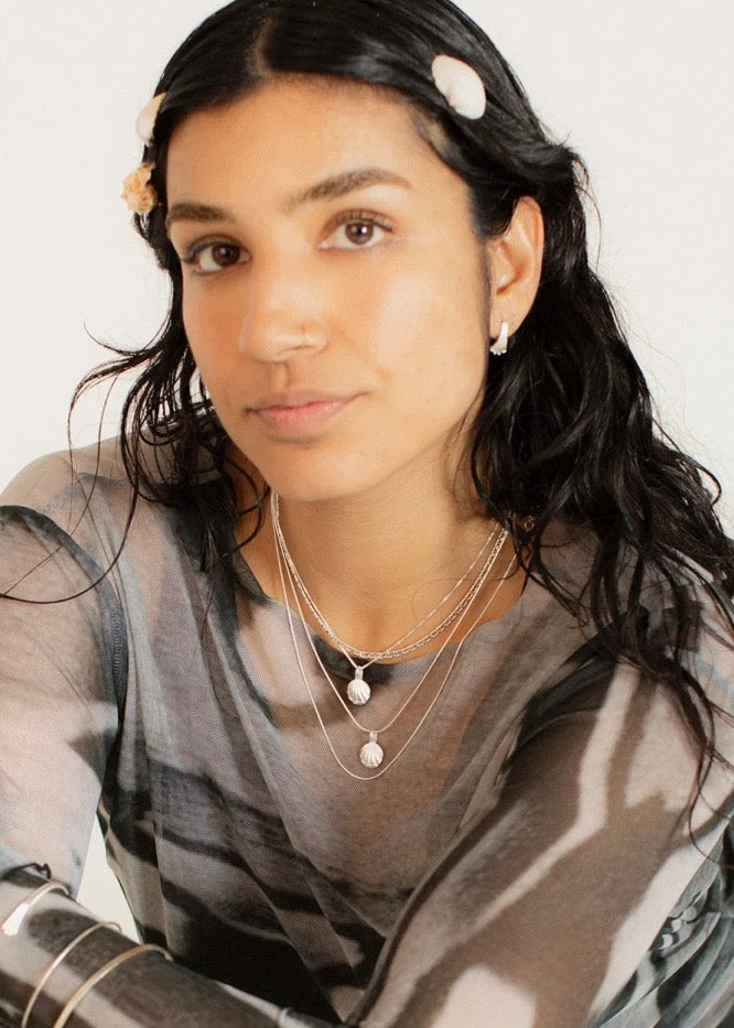 Meridian Necklace in Sterling Silver