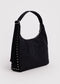 Nylon Shoulder Bag - Studs