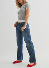 Stretchy Straight Jeans
