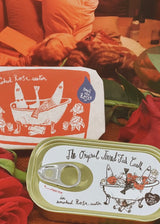 Tinned Fish Candle Smoked Rose Candle