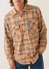 Bowery Flannel Khaki/Multi