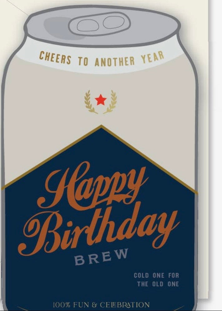 Birthday Brew Card