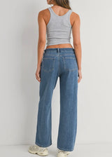 Drawstring Wide Leg