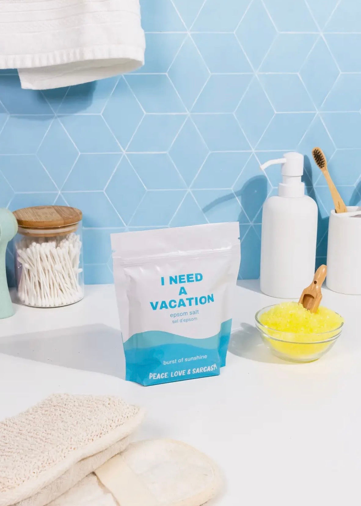 I Need A Vacation Epsom Salt Bath Soak