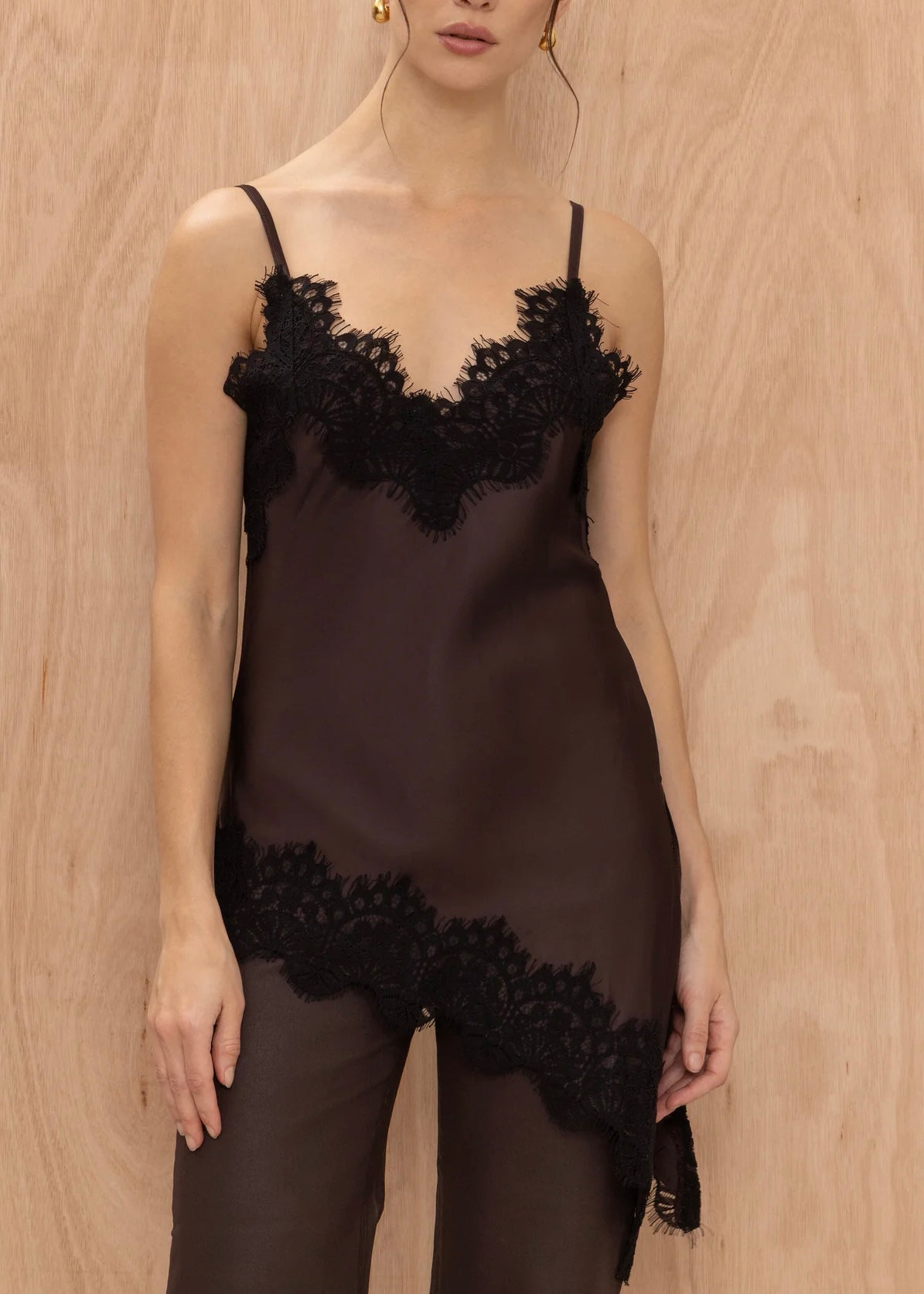 Blake Contrast Lace Camisole