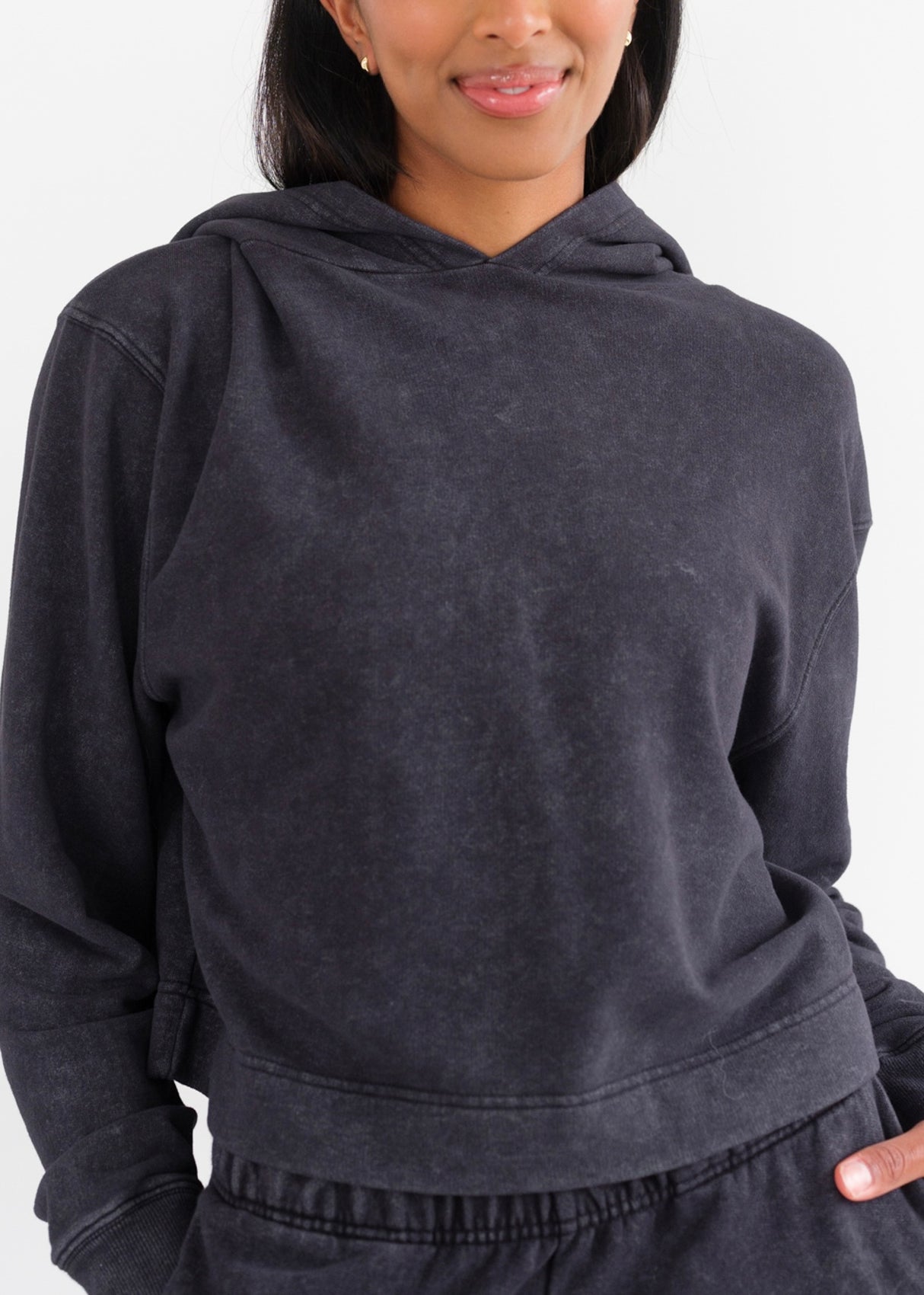 Cropped Core Hoodie