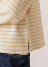 Terrycloth Sailor Half-Zip