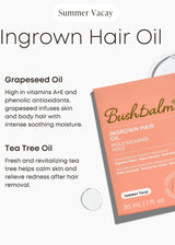 Ingrown Hair & Pre-Post Wax Oil (Summer Vacay)