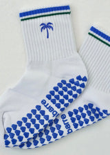 Palm Tree Grip Socks
