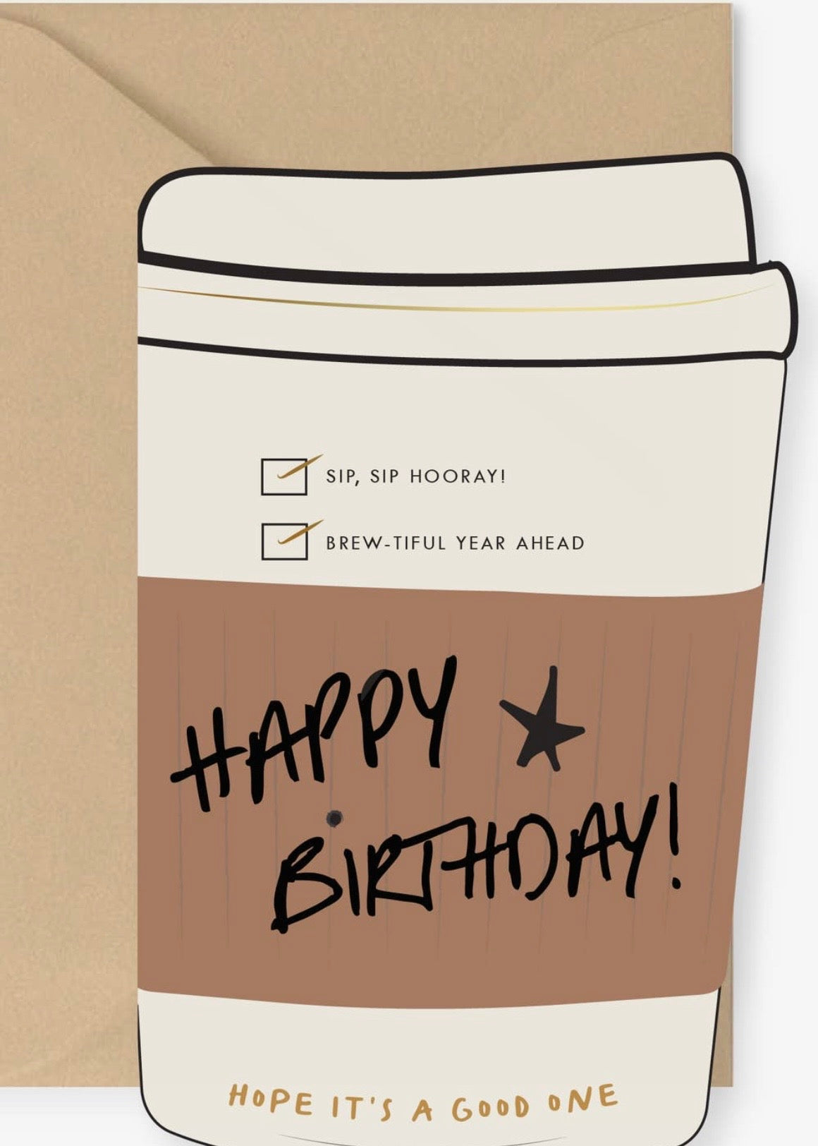Birthday Coffee Card