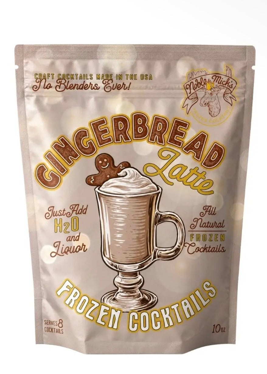 Gingerbread Latte Frozen Cocktail
