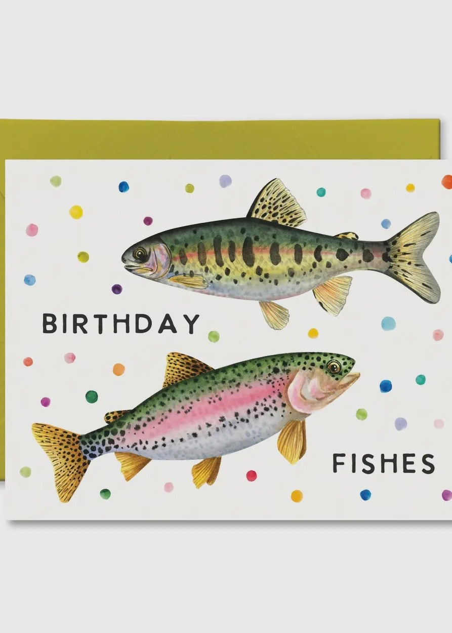 Birthday Fishes Card