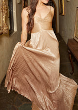 Rose Pleated Dress