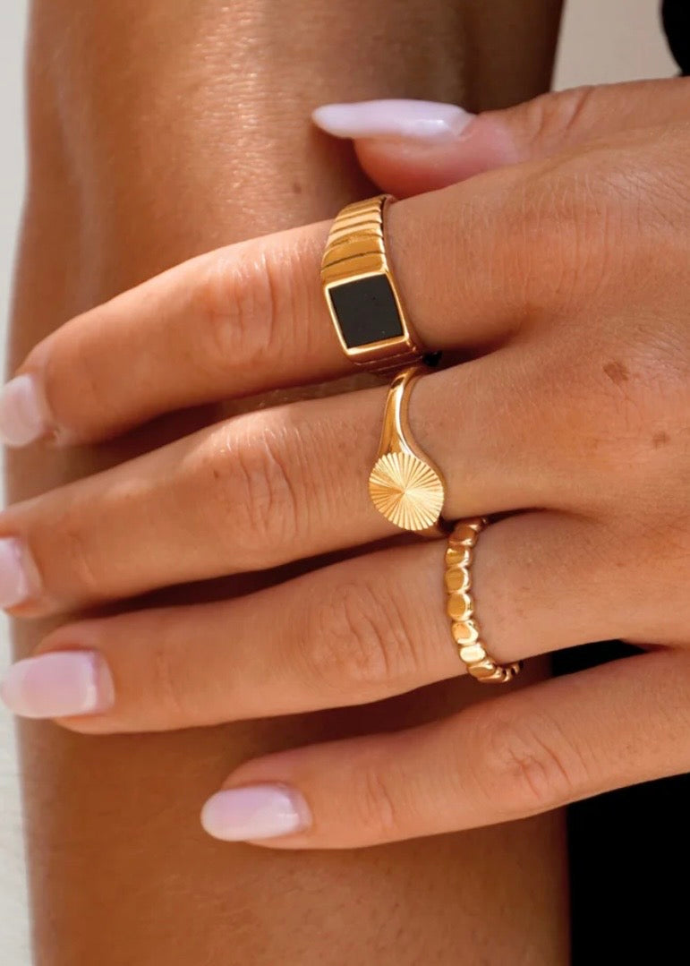 Sun Signet Ring