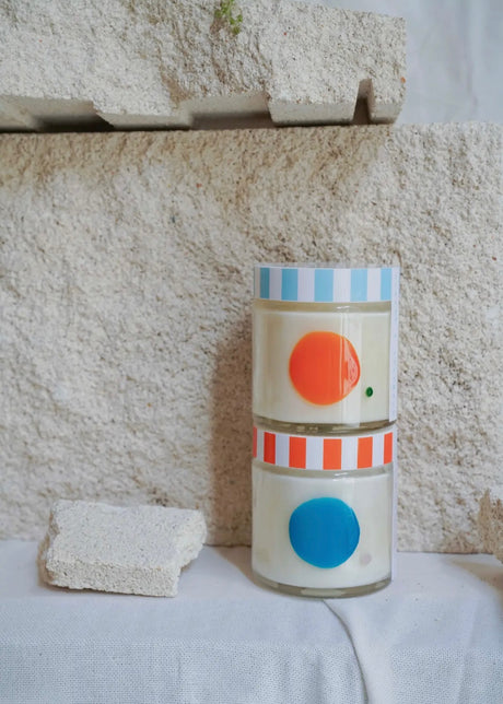 Orange and Rosemary Candle