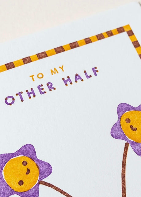 Other Half | Love Friendship | Letterpress Card