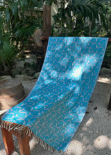Aqua Reef Turkish Beach Towel