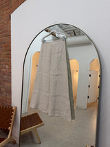A.Ren Linen Button-Front Skirt