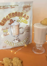 Gingerbread Latte Frozen Cocktail