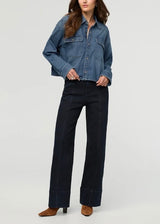 Performance Denim Lite Boxy Shirt