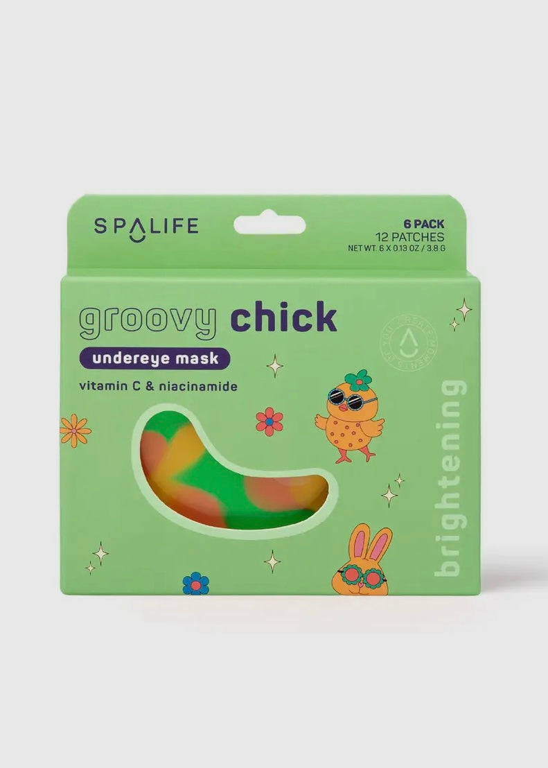 Groovy Chick Easter Themed Brightening Undereye Masks