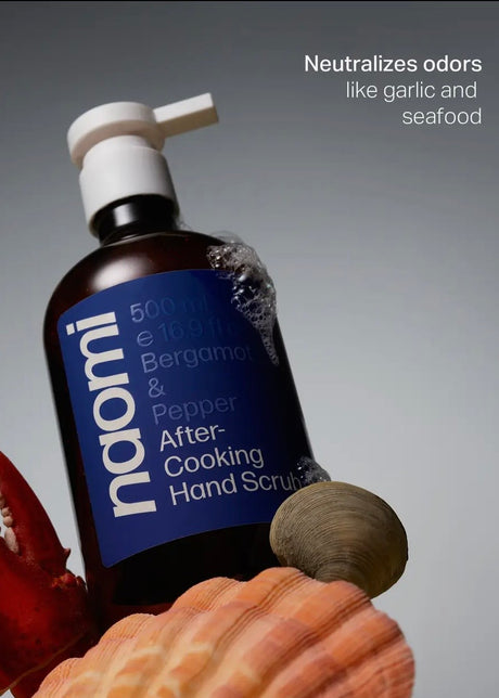 Naomi After-Cooking Hand Scrub: Bergamot & Pepper